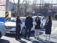 홍명표 의창구청장, 힐스테이트 아티움시티 민원현장 점검