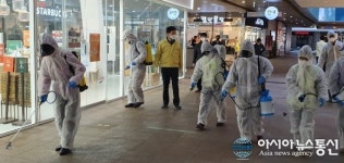 의창구, 코로나19 확산방지 위한 일제 방역