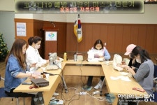 진해구 웅동2동 자생단체, ‘사랑의 마스크 만들기’ 귀감
