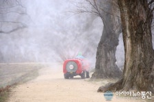 [아통 포토] 경산시 남산면, 사진 찍기 좋은 녹색명소 반곡지 특별 방역 소독