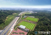홍철호 의원한강신도시 마산동 천연잔디 축구장 건립