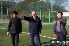 문정우 충남 금산군수 공사장 내 코로나19 확산 방지 주문