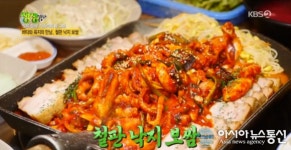 생생정보 철판낙지보쌈, 침샘 고이는 비주얼 위치는?