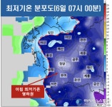 [대전.세종.충남] 대기 매우 건조, 아침 영하권