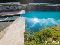 의령 칠곡 골프장에서 약품 흘려보내 주민 원성