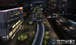 청라 커낼웨이 경관조명 개선 7월 착공 10월 준공