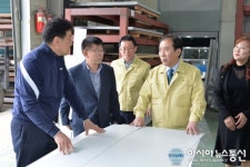 박윤국 포천시장, 중소기업현장 5월 첫 현장방문