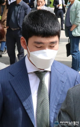 [아통포토] 선고 공판 마친 임효준 전 쇼트트랙 국가대표