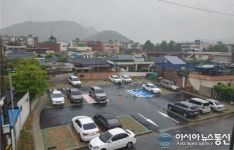 광양시 광양읍 성황마을 공영주차장 개장