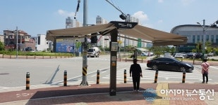 T/F팀 구성 폭염 대비 나선 증평군… 89곳 무더위 쉼터, 그늘막 20곳 설치