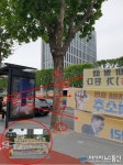 [아통 포토] 대검찰청,버스정거장 지켜주는 나무가.. 전합니다 아파요..