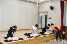 기장소방서, 해인이법 시행에 앞서 유치원교사 응급처치 교육