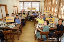 김진술 진해구청장, 안전건설과 직원들과 ‘공감데이트’