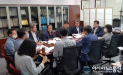 정점식 의원, 한산대첩교 건설, 한려해상국립공원 구역조정 관련 간담회 개최