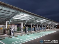 제주 도심권에 전기차 10대 동시충전 신개념 충전소 탄생