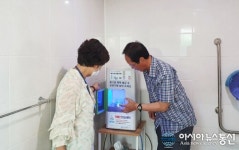 유성구 원신흥동, 5개 경로당에 틀니살균세척기 설치