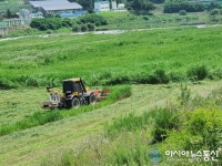 충주시, 유휴하천부지 야초 활용 사료비 절감