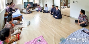합천 묘산면장 취임 후 경로당 및 기관단체 순회방문