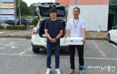 양평군 청운면, 갈운리 돼지농가(우리농장) 돼지고기 10박스 기증