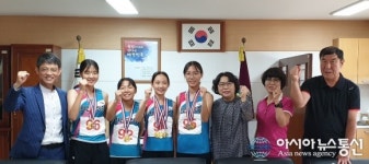 천안오성중, 제29회 전국종별육상경기대회 메달 5개 획득