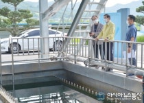 조길형 충주시장, 수돗물 위생관련 단월정수장 긴급 점검