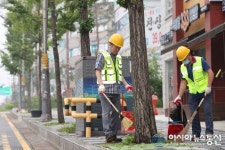 허인환 동구청장, 환경미화원과 함께 깨끗한 거리 만들기 나서