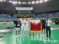 충남기계공고 펜싱부, 전국남녀펜싱선수권대회 단체전 우승