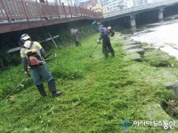 마산회원구, 여름철 집중호우 대비 하천변 환경정비 주력