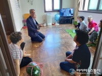 경주시 감포읍행정복지센터, 말복 맞아 경로당 방문
