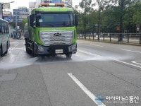 충남 천안시 동남구, 지역 내 주요도로 살수차 운행