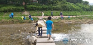 남양주시 화도읍 전역, 하천정화활동 일제히 실시