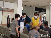 김병두 마산회원구청장, 시외버스터미널 주변 노숙인들 계도