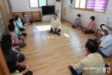 백두현 고성군수, 여름철 무더위쉼터인 경로당 시설물 현장 점검