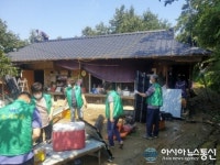 청도군 매전면새마을3단체, 사랑의 집 고치기 봉사활동 펼쳐