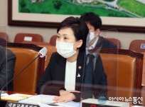 의원질의에 답변하는 김현미 국토부 장관