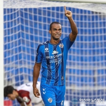 '주니오 결승골' 울산 인천 제압, 팀은 1-0 승리