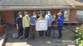 남영양농협 석보지점 농가주부모임 이불기탁