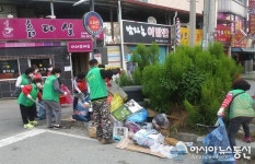 청주 오창전통시장 상인회 추석맞이 환경정비