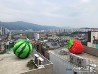 경남 곳곳에 과일여행 프로젝트 조형물 설치