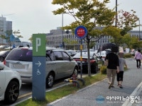 세종호수공원, 불법·주정차 주변 차량 통행 방해