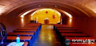 옹기 굽는 가마에서 기도를?...전주 한옥마을 부근 치명자산성지 옹기가마경당