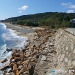 동해안 해안선 침식현상 심하게 나타나