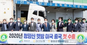 충남 청양 밤 중국 수출길 올라..."28톤, 7천만원"
