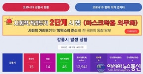 [긴급]강릉시청, 코로나 확진자 발생 입암동 거주