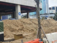부산역 맞은편 협성 마리나 G7 건설 공사장, 미세먼지 환경,사람이 먼저인가? 공사가 먼저인가?