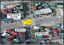 제천시 용두천 복개구조물 보수·보강공사…교차로 일부 통제