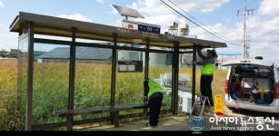 깨끗한 도시 전주, 시내 외곽 버스승강장 관리도 잘 돼