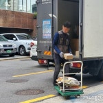 로젠 택배원 턱스크에 시민들 턱스크도 과태료 대상