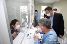 인천동구보건소, 비대면 선별진료소로 코로나 장기화 대비한다