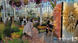 예쁘게 찍어주세요... 세종수목원 사계절전시온실에서 한 컷